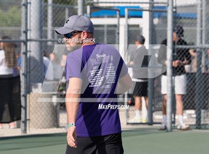 Thumbnail 2 in UIL 4A Tennis Boys and Mixed Doubles Finals photogallery.