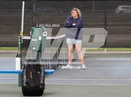 Thumbnail 2 in UIL 4A Tennis Boys and Mixed Doubles Finals photogallery.