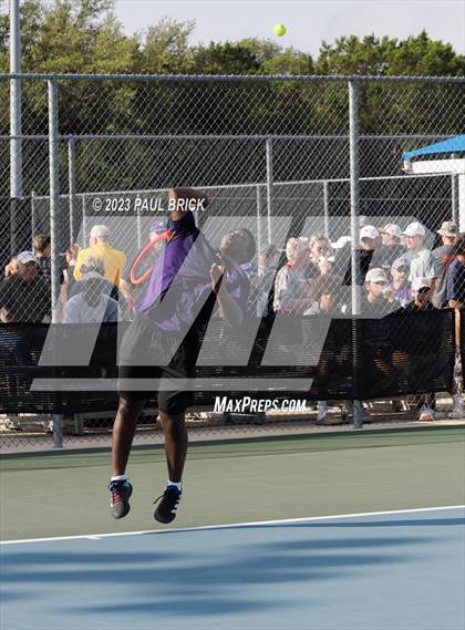 Thumbnail 1 in UIL 4A Tennis Boys and Mixed Doubles Finals photogallery.