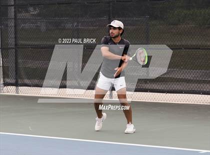 Thumbnail 3 in UIL 4A Tennis Boys and Mixed Doubles Finals photogallery.
