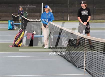 Thumbnail 3 in UIL 4A Tennis Boys and Mixed Doubles Finals photogallery.