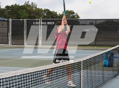 Thumbnail 1 in UIL 4A Tennis Boys and Mixed Doubles Finals photogallery.