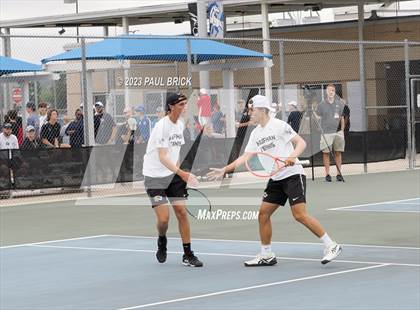 Thumbnail 1 in UIL 4A Tennis Boys and Mixed Doubles Finals photogallery.