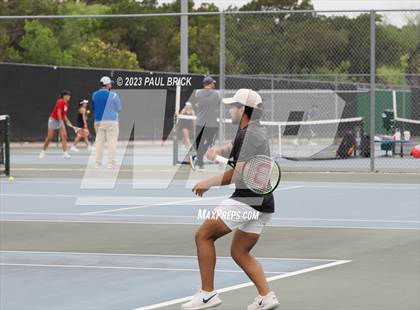 Thumbnail 1 in UIL 4A Tennis Boys and Mixed Doubles Finals photogallery.