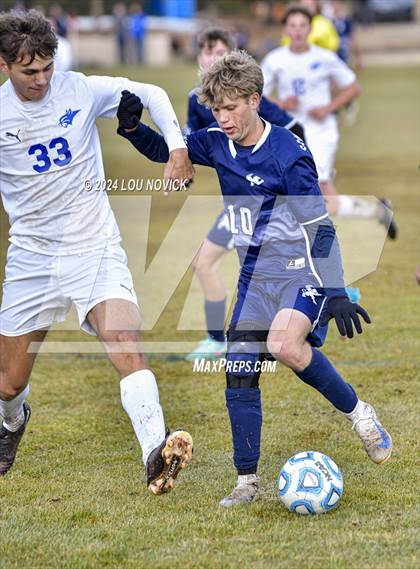 Thumbnail 3 in Bosque vs. Santa Fe Prep (NMAA A-3A Semifinals) photogallery.