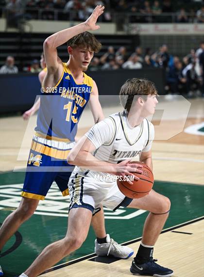 Thumbnail 3 in Notre Dame vs. Manchester (OHSAA DIV VII District Final) photogallery.