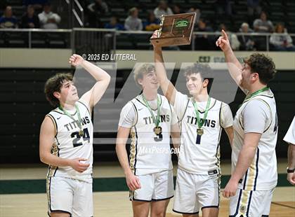 Thumbnail 3 in Notre Dame vs. Manchester (OHSAA DIV VII District Final) photogallery.