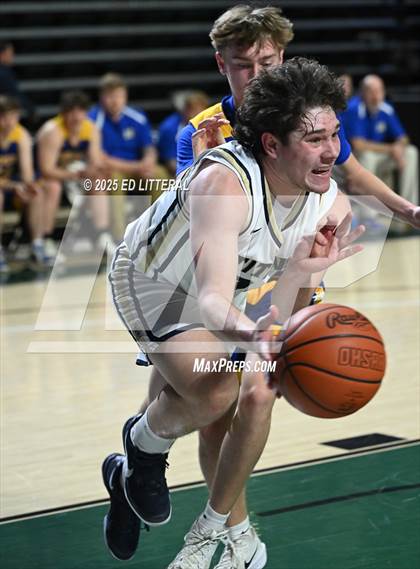 Thumbnail 1 in Notre Dame vs. Manchester (OHSAA DIV VII District Final) photogallery.