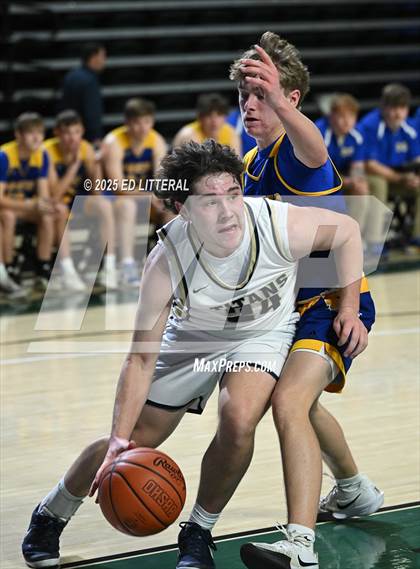 Thumbnail 3 in Notre Dame vs. Manchester (OHSAA DIV VII District Final) photogallery.