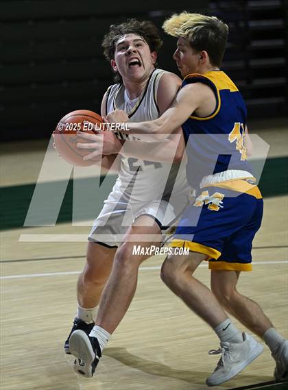 Thumbnail 1 in Notre Dame vs. Manchester (OHSAA DIV VII District Final) photogallery.