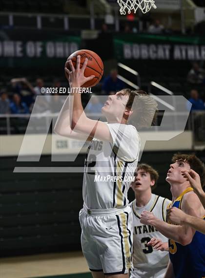 Thumbnail 3 in Notre Dame vs. Manchester (OHSAA DIV VII District Final) photogallery.