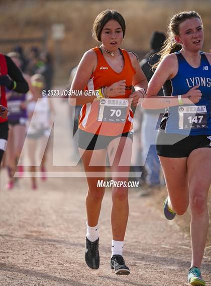 Thumbnail 3 in CHSAA 2A Cross Country Final photogallery.