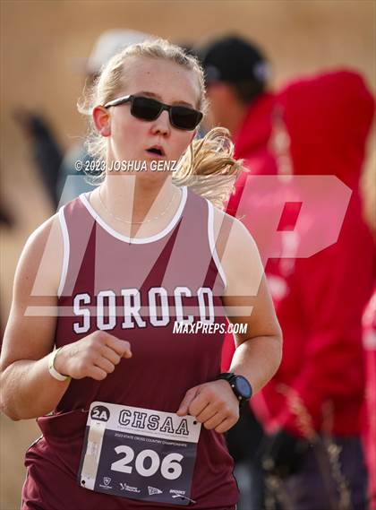 Thumbnail 3 in CHSAA 2A Cross Country Final photogallery.