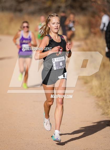 Thumbnail 2 in CHSAA 2A Cross Country Final photogallery.