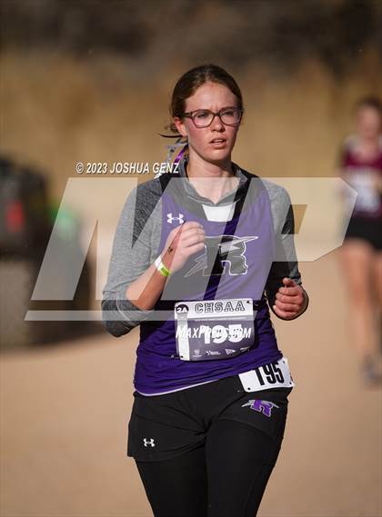 Thumbnail 2 in CHSAA 2A Cross Country Final photogallery.