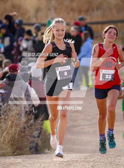 Thumbnail 2 in CHSAA 2A Cross Country Final photogallery.