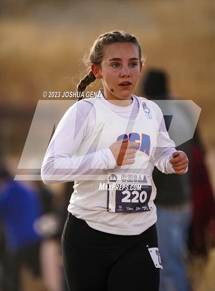 Thumbnail 3 in CHSAA 2A Cross Country Final photogallery.