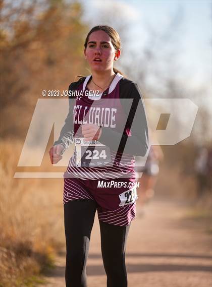 Thumbnail 2 in CHSAA 2A Cross Country Final photogallery.