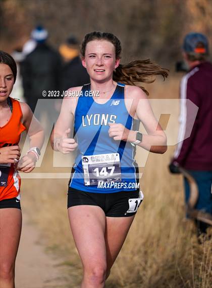 Thumbnail 3 in CHSAA 2A Cross Country Final photogallery.