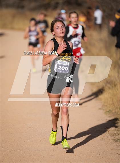 Thumbnail 1 in CHSAA 2A Cross Country Final photogallery.