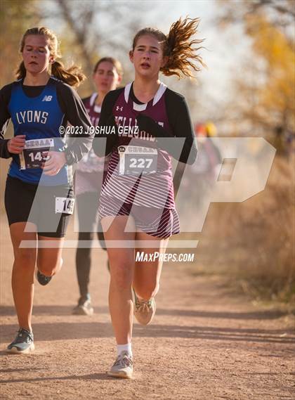 Thumbnail 3 in CHSAA 2A Cross Country Final photogallery.