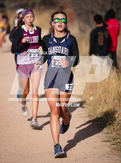 Thumbnail 3 in CHSAA 2A Cross Country Final photogallery.