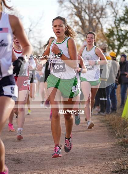 Thumbnail 2 in CHSAA 2A Cross Country Final photogallery.