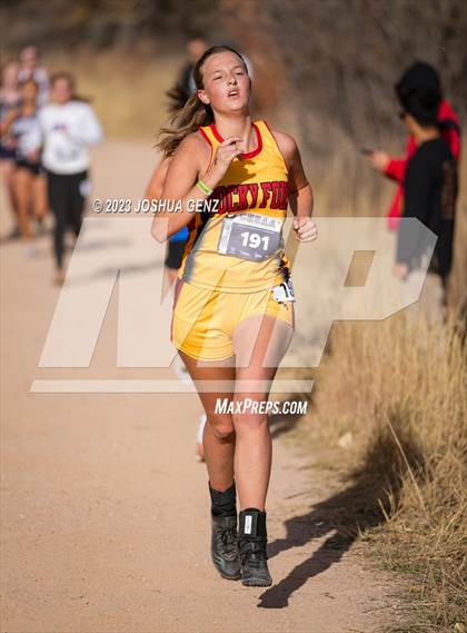 Thumbnail 3 in CHSAA 2A Cross Country Final photogallery.