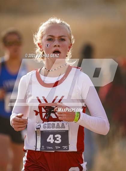 Thumbnail 2 in CHSAA 2A Cross Country Final photogallery.