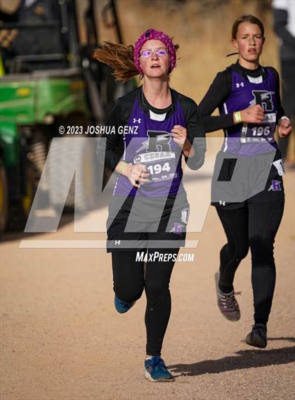 Thumbnail 2 in CHSAA 2A Cross Country Final photogallery.