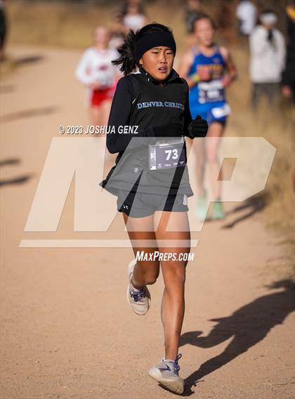 Thumbnail 3 in CHSAA 2A Cross Country Final photogallery.