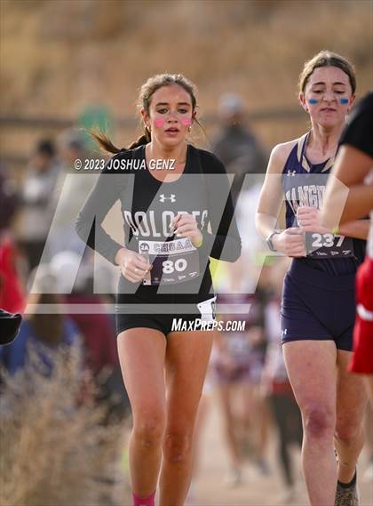 Thumbnail 2 in CHSAA 2A Cross Country Final photogallery.