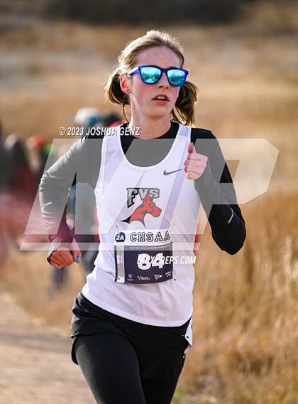 Thumbnail 1 in CHSAA 2A Cross Country Final photogallery.