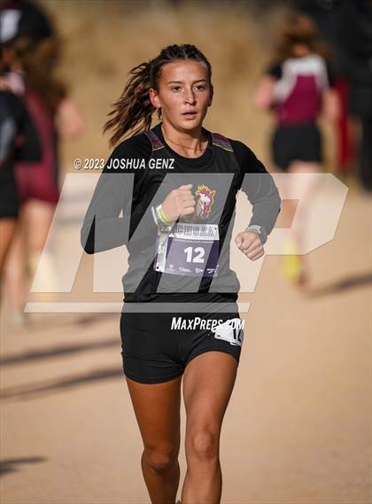 Thumbnail 2 in CHSAA 2A Cross Country Final photogallery.