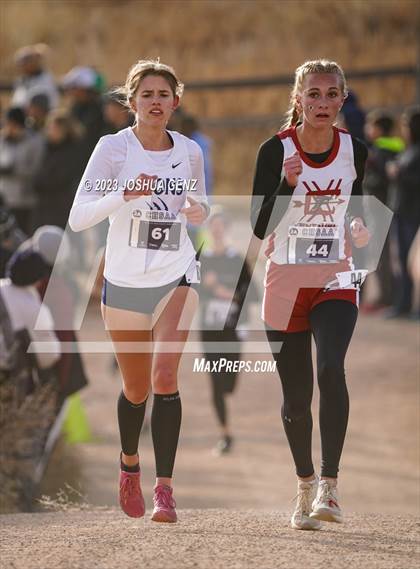 Thumbnail 2 in CHSAA 2A Cross Country Final photogallery.
