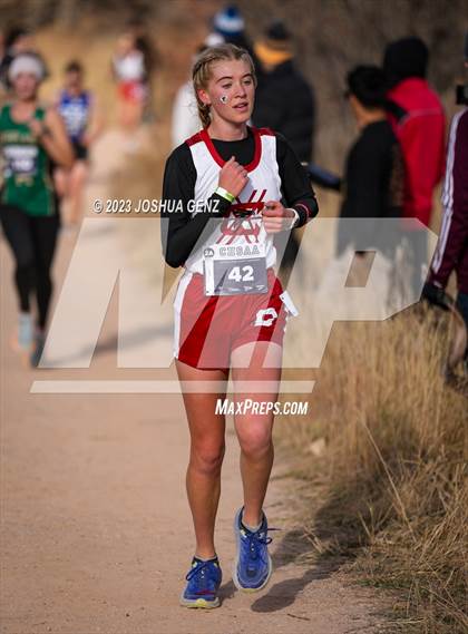 Thumbnail 1 in CHSAA 2A Cross Country Final photogallery.