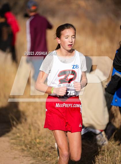 Thumbnail 2 in CHSAA 2A Cross Country Final photogallery.