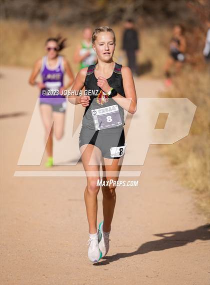 Thumbnail 1 in CHSAA 2A Cross Country Final photogallery.