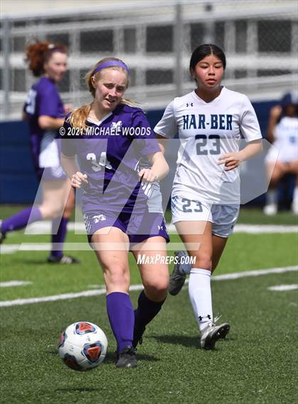 Thumbnail 3 in Mount St. Mary Academy vs. Har-Ber (AAA 6A First Round Playoff) photogallery.