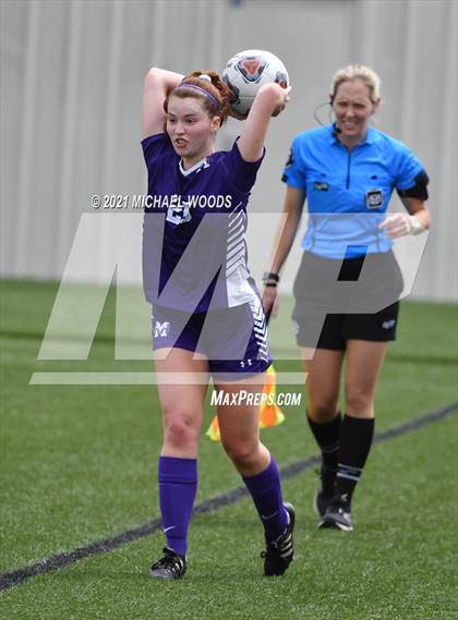 Thumbnail 2 in Mount St. Mary Academy vs. Har-Ber (AAA 6A First Round Playoff) photogallery.