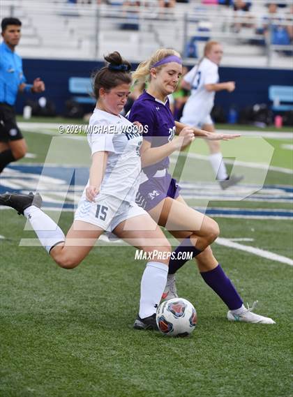 Thumbnail 3 in Mount St. Mary Academy vs. Har-Ber (AAA 6A First Round Playoff) photogallery.