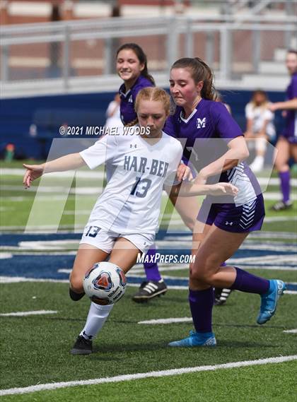 Thumbnail 3 in Mount St. Mary Academy vs. Har-Ber (AAA 6A First Round Playoff) photogallery.