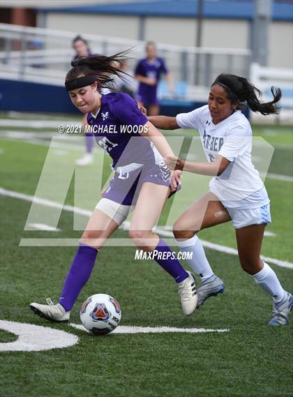Thumbnail 2 in Mount St. Mary Academy vs. Har-Ber (AAA 6A First Round Playoff) photogallery.