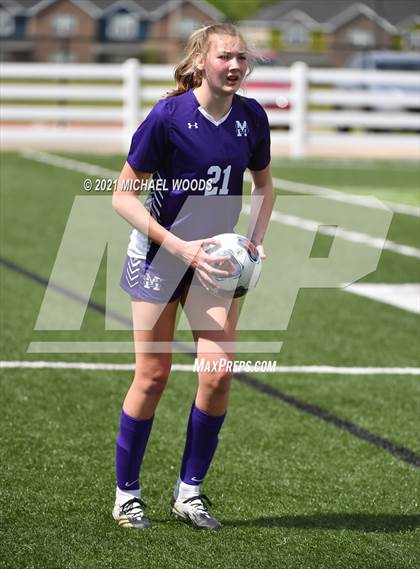 Thumbnail 3 in Mount St. Mary Academy vs. Har-Ber (AAA 6A First Round Playoff) photogallery.