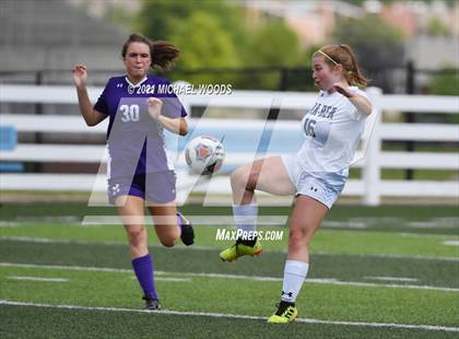 Thumbnail 3 in Mount St. Mary Academy vs. Har-Ber (AAA 6A First Round Playoff) photogallery.