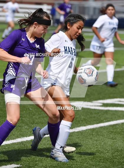 Thumbnail 3 in Mount St. Mary Academy vs. Har-Ber (AAA 6A First Round Playoff) photogallery.