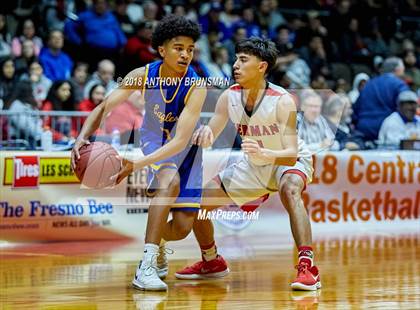 Thumbnail 1 in Bakersfield Christian vs. Kerman (CIF CS D4 Final) photogallery.