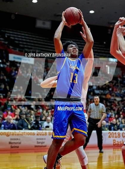 Thumbnail 3 in Bakersfield Christian vs. Kerman (CIF CS D4 Final) photogallery.
