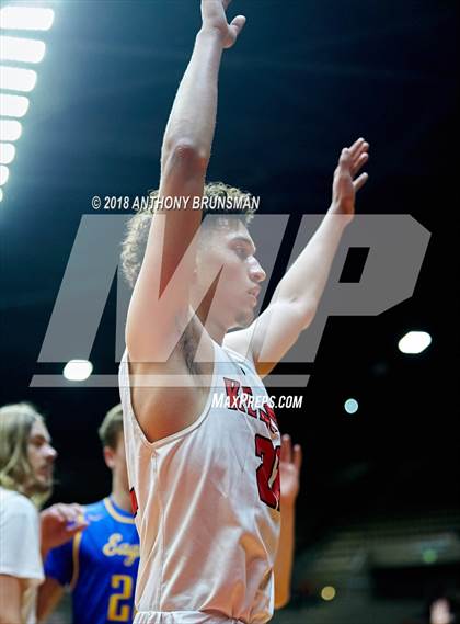 Thumbnail 3 in Bakersfield Christian vs. Kerman (CIF CS D4 Final) photogallery.