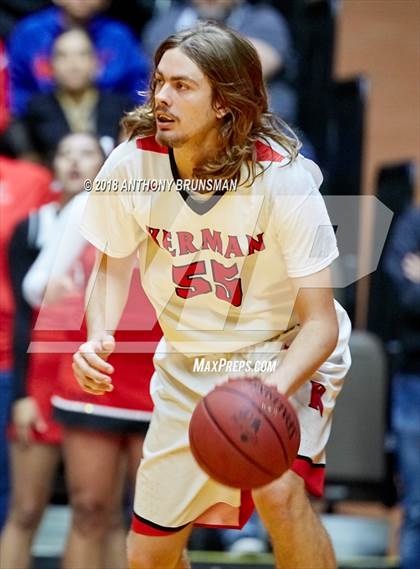 Thumbnail 3 in Bakersfield Christian vs. Kerman (CIF CS D4 Final) photogallery.